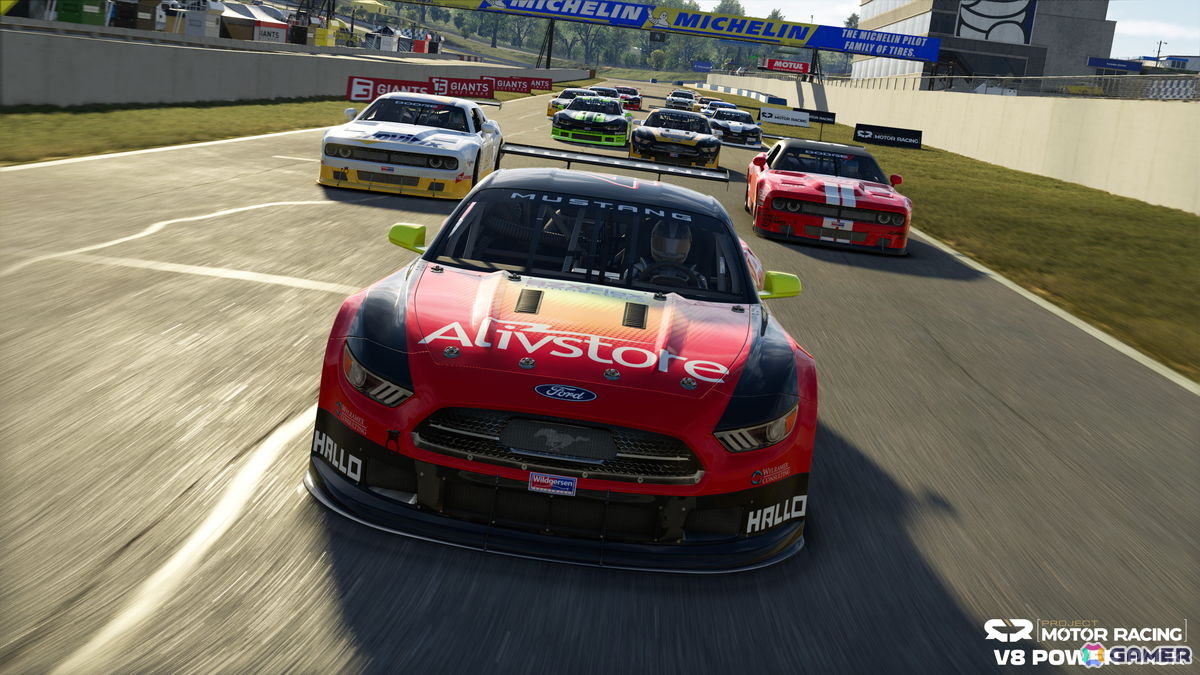 「Project Motor Racing」V8マシン9台と名門サーキット「Road Atlanta」を収録したDLC「V8 Power Pack」が9月15日に発売！の画像3