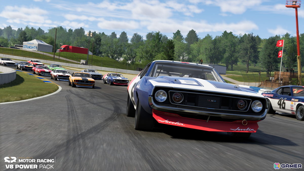 「Project Motor Racing」V8マシン9台と名門サーキット「Road Atlanta」を収録したDLC「V8 Power Pack」が9月15日に発売！の画像6