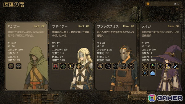 ダンジョンローグライトRPG「Life Is a Dungeon: Lean into It.」が10月27日に発売！癖の強い“性分”を持つ4人の冒険者を活用したゲームプレイに注目の画像2