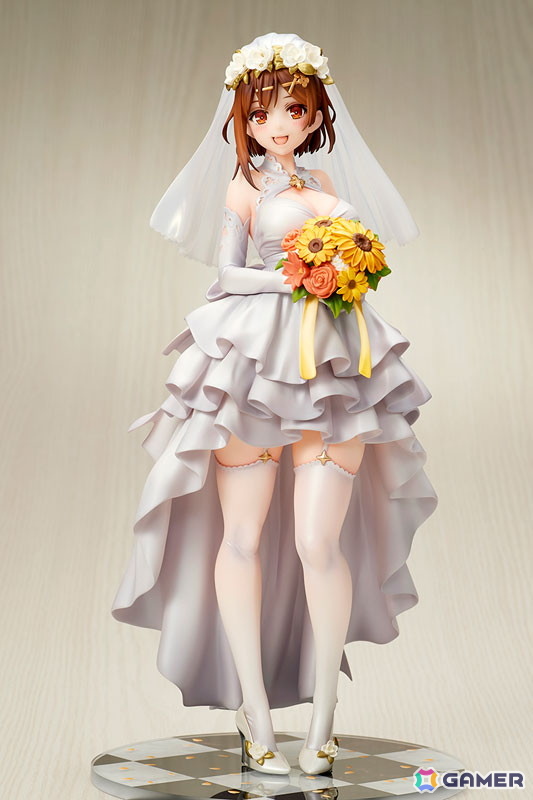 「ライザのアトリエ3」華やかなウェディングドレスを纏ったライザが登場！ゲーム本編では見られなかった”もしもの花嫁姿”を立体化の画像1