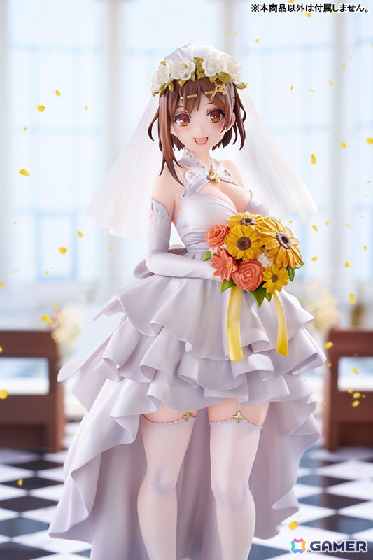 「ライザのアトリエ3」華やかなウェディングドレスを纏ったライザが登場！ゲーム本編では見られなかった”もしもの花嫁姿”を立体化の画像