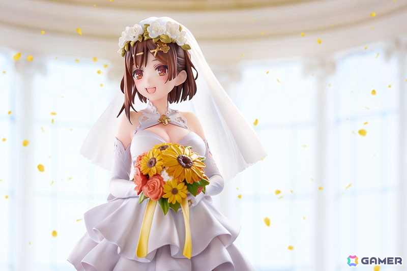 「ライザのアトリエ3」華やかなウェディングドレスを纏ったライザが登場！ゲーム本編では見られなかった”もしもの花嫁姿”を立体化の画像