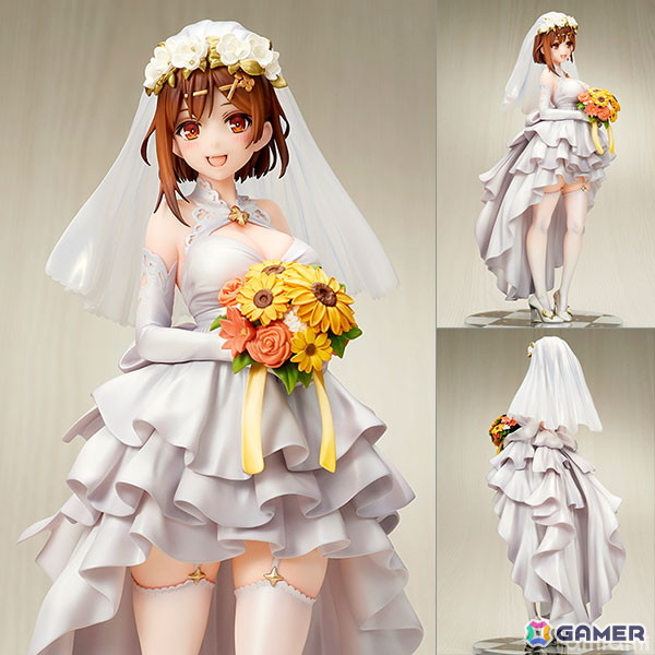 「ライザのアトリエ3」華やかなウェディングドレスを纏ったライザが登場！ゲーム本編では見られなかった”もしもの花嫁姿”を立体化の画像