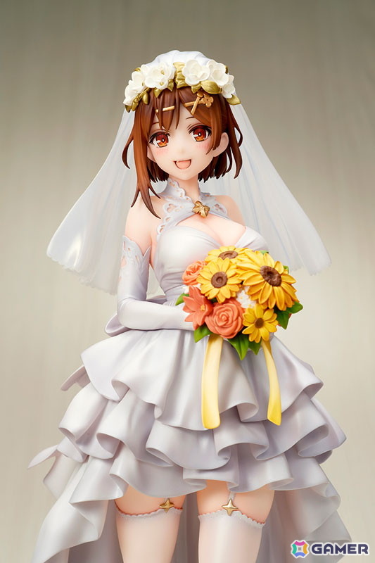 「ライザのアトリエ3」華やかなウェディングドレスを纏ったライザが登場！ゲーム本編では見られなかった”もしもの花嫁姿”を立体化の画像