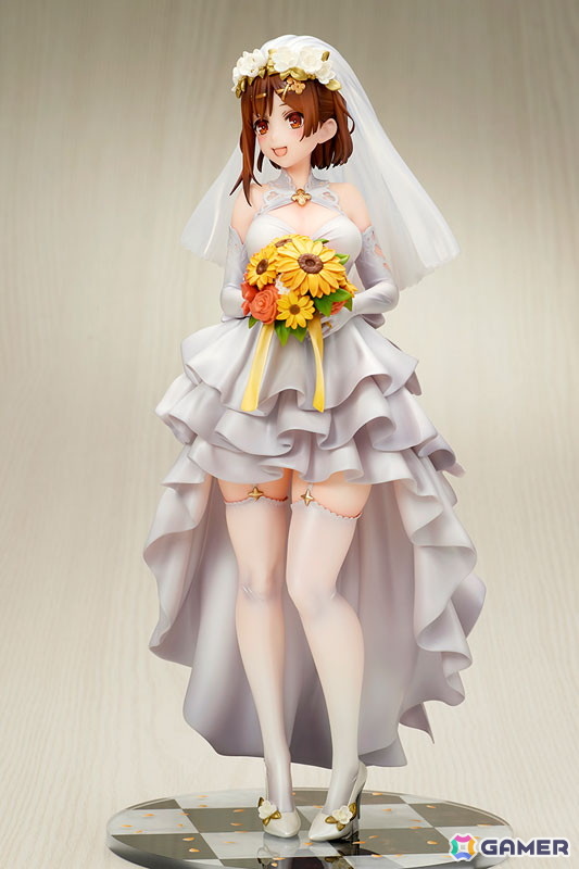 「ライザのアトリエ3」華やかなウェディングドレスを纏ったライザが登場！ゲーム本編では見られなかった”もしもの花嫁姿”を立体化の画像