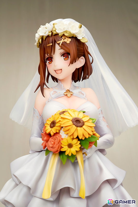「ライザのアトリエ3」華やかなウェディングドレスを纏ったライザが登場！ゲーム本編では見られなかった”もしもの花嫁姿”を立体化の画像