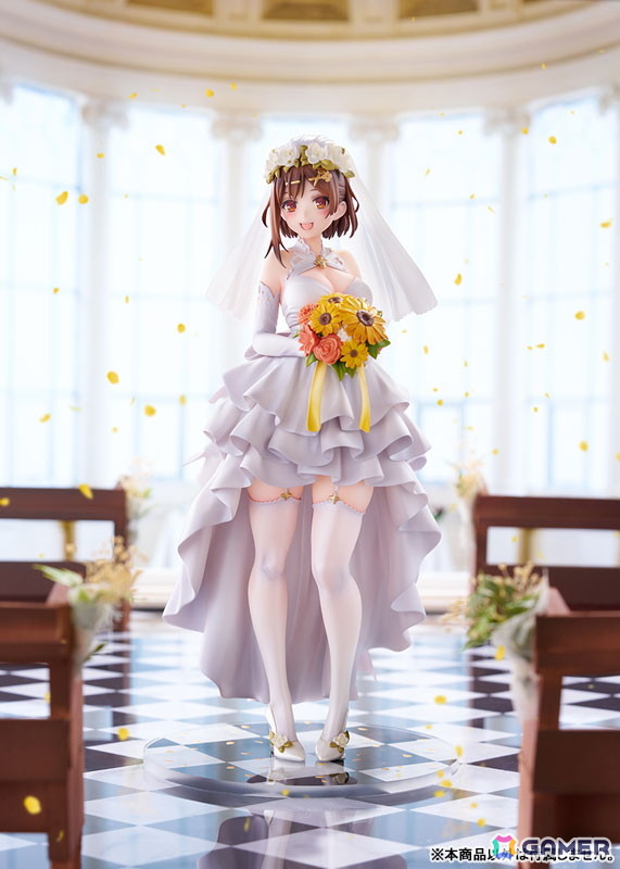 「ライザのアトリエ3」華やかなウェディングドレスを纏ったライザが登場！ゲーム本編では見られなかった”もしもの花嫁姿”を立体化の画像