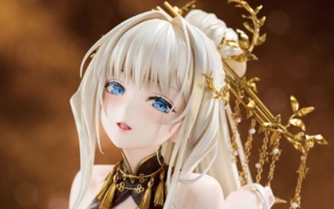「勝利の女神:NIKKE」クラウンがグローリアスフラワーの衣装で登場!圧倒的な存在感を放つ造形美と繊細な塗装で気品あふれる姿を再現の画像