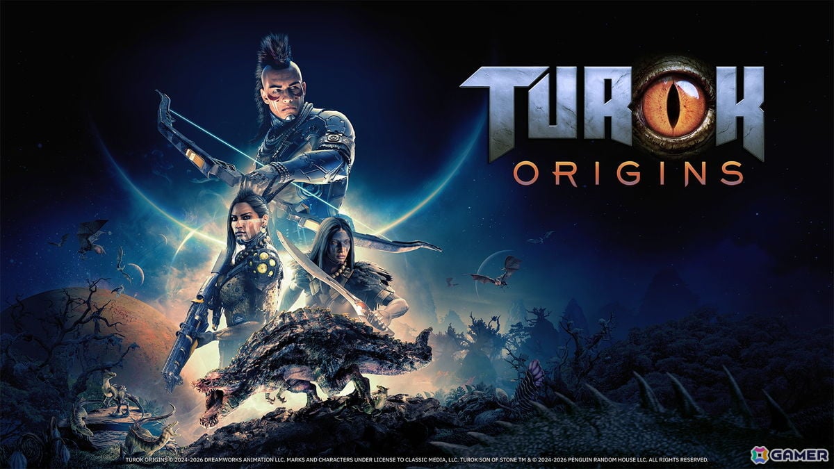 恐竜FPS「Turok: Origins」のストーリートレーラーが公開!2027年春に発売決定の画像
