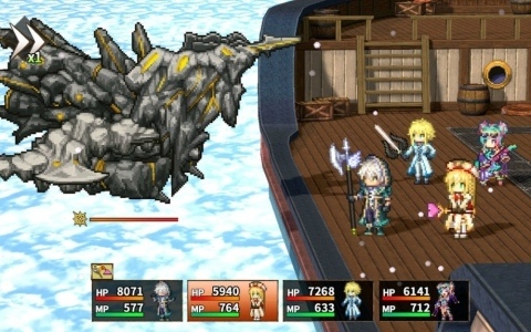 改造可能な飛空艇で空を駆けるドット絵RPG「アスディバインノット」コンシューマー/Steam版が9月4日にリリース!