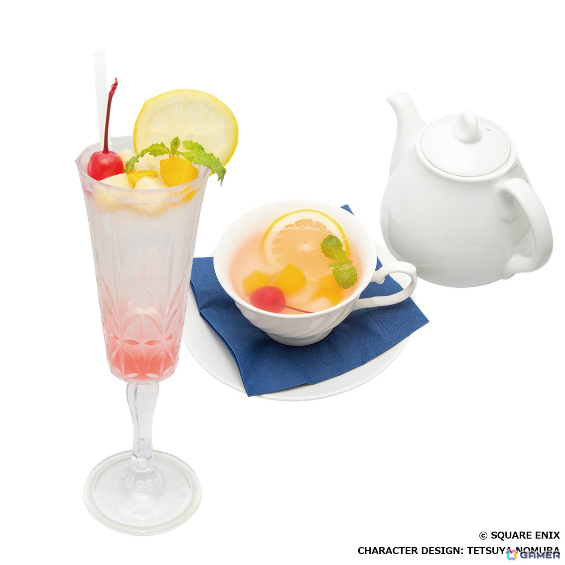 「FINAL FANTASY X 25TH ANNIVERSARY CAFE」が9月11日より東京、横浜、大阪、名古屋で開催!ティーダたちをイメージしたメニューなどを提供の画像
