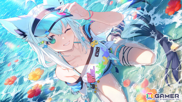 「ホロドリ」ホロライブゲーマーズの4名が水着姿でガチャに登場！イベント「無人島ジャック！真夏のサバイバルデイズ」も開催の画像3