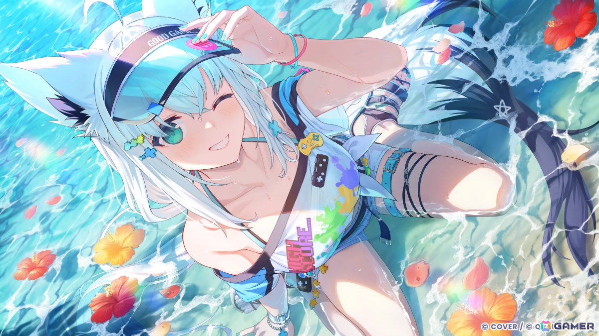 「ホロドリ」ホロライブゲーマーズの4名が水着姿でガチャに登場！イベント「無人島ジャック！真夏のサバイバルデイズ」も開催の画像