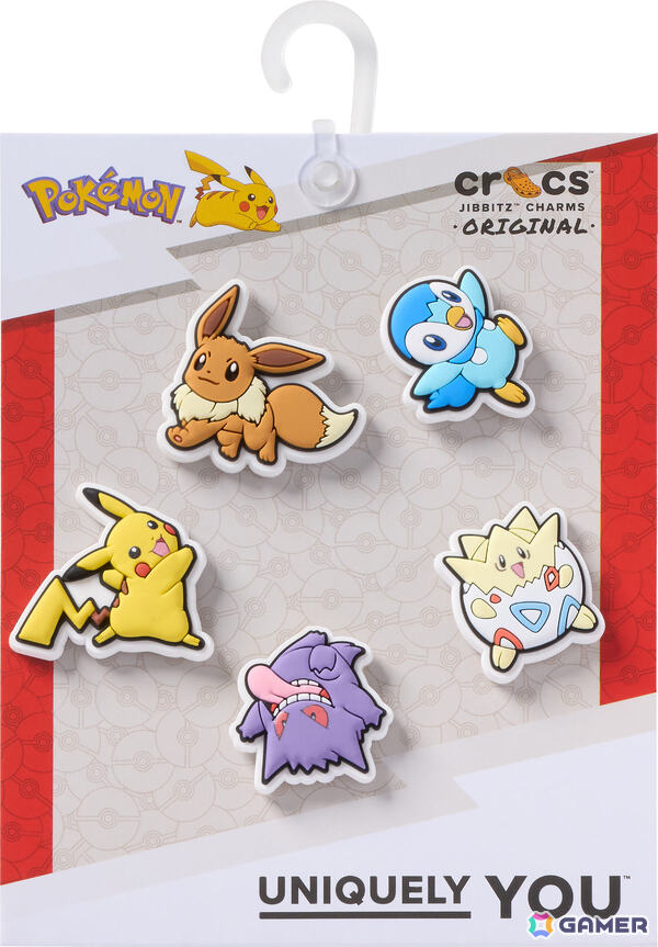 クロックスがポケモン30周年を祝う特別なアイテムを発売！モンスターボールを主役にしたクラシック クロッグやイーブイたちのジビッツ チャームが登場の画像5