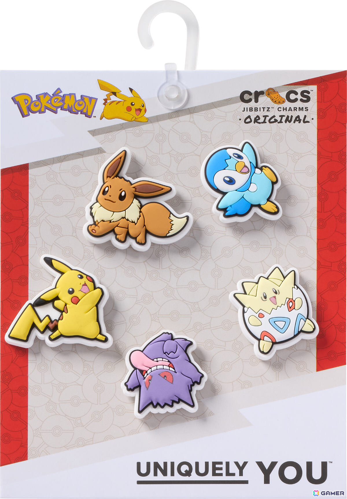 クロックスがポケモン30周年を祝う特別なアイテムを発売!モンスターボールを主役にしたクラシック クロッグやイーブイたちのジビッツ チャームが登場の画像