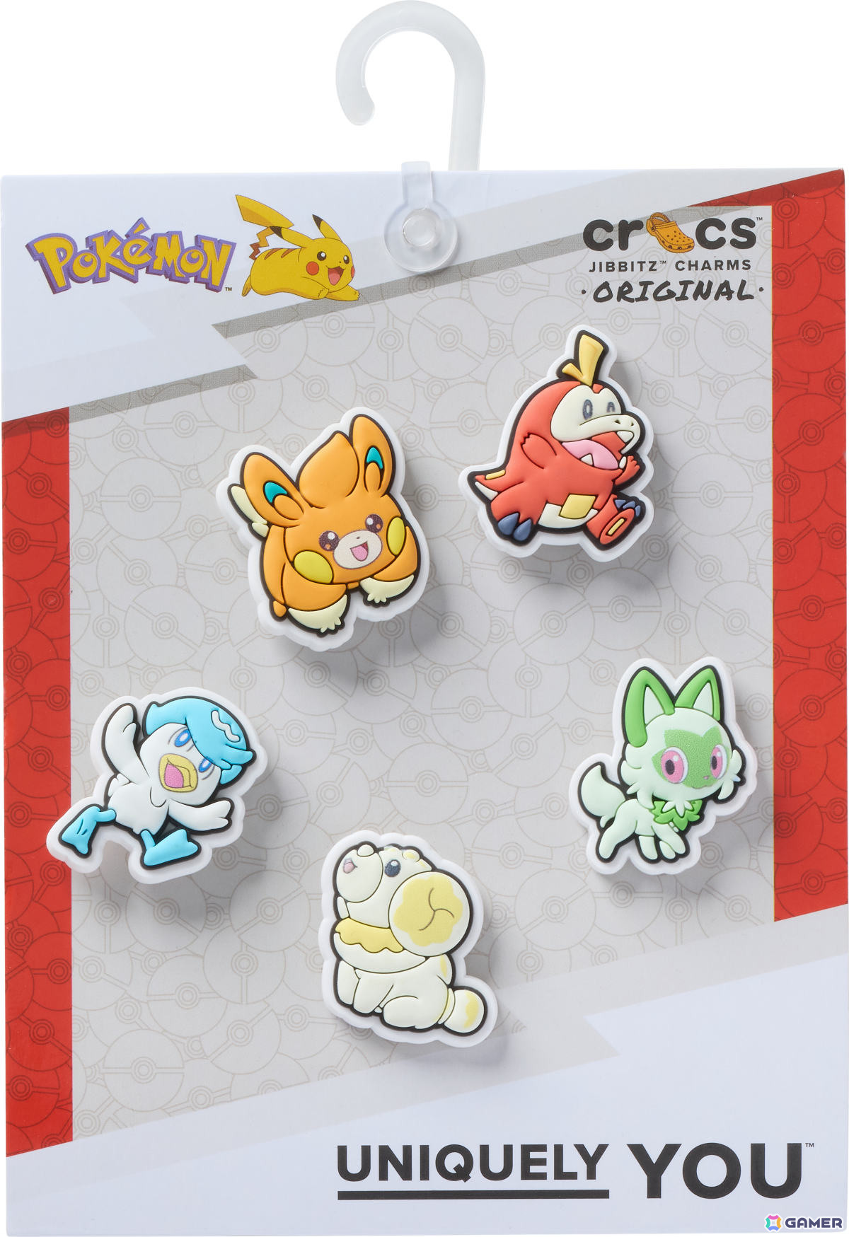 クロックスがポケモン30周年を祝う特別なアイテムを発売!モンスターボールを主役にしたクラシック クロッグやイーブイたちのジビッツ チャームが登場の画像