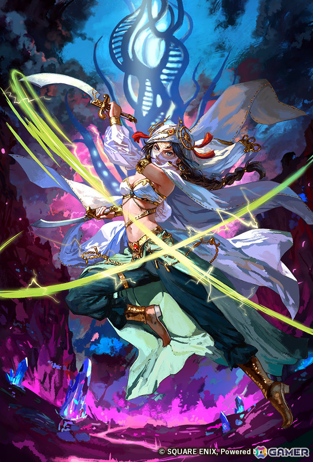 「ロマサガRS」こよみ編ストーリーイベント「Abyssal Circus回りて巡る」が開催!ポルカ、リズなどをピックアップしたRomancing祭もの画像