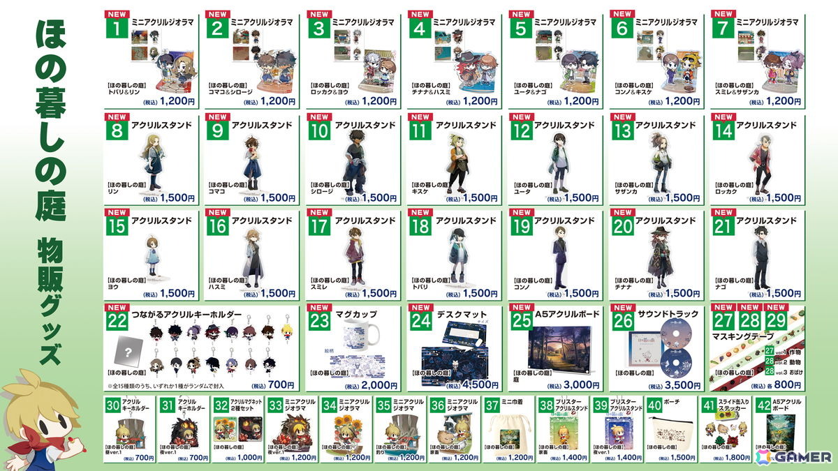 日本一ソフトウェアが東京ゲームショウ2026に出展!「みんなでポイっと!プリニーすごろく」の巨大デジタルスロットでの抽選会や「ほの暮しの庭」の新グッズを販売の画像