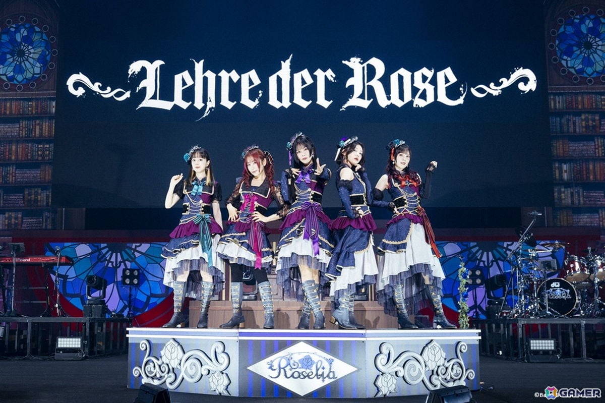 Roselia「Lehre der Rose」リリース記念ライブが閉幕！10周年記念楽曲が収録される20枚目のシングルや2027年ツアーなど新情報が公開の画像1