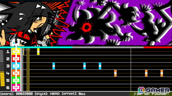 キーボードを“持って”弾くリズムゲーム「COMETROX!」のSteam ストアページが公開！ギターを構えて怪獣と殴り合い、危機に瀕した宇宙を救おうの画像3