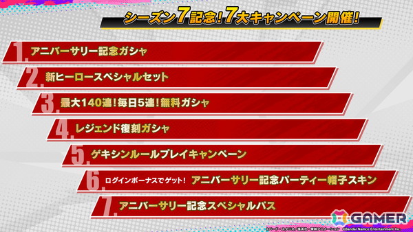 「ドラゴンボール ゲキシン スクアドラ」1周年のシーズン7で超ゴジータ参戦！カメラ視点やゲームルールの変更をはじめとした年末リニューアル情報も明らかにの画像4