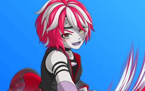 「ホロライブインドネシア」所属のクレイジー・オリーさんを主人公にした高難易度プラットフォームアクション「Ollie Ninja Slash」が9月18日に発売!