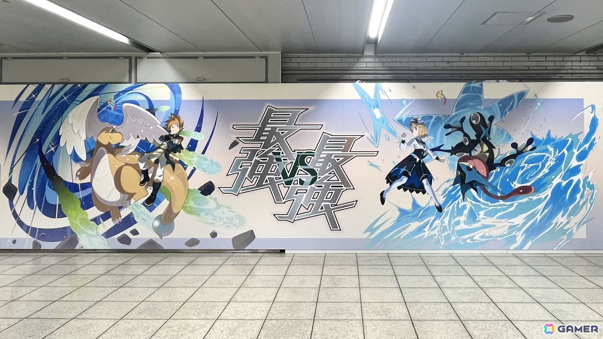 「ポケモンマスターズ EX」7周年記念で埼京線車内を期間限定ジャック!「最強vs最強」のポスターなどを掲載の画像