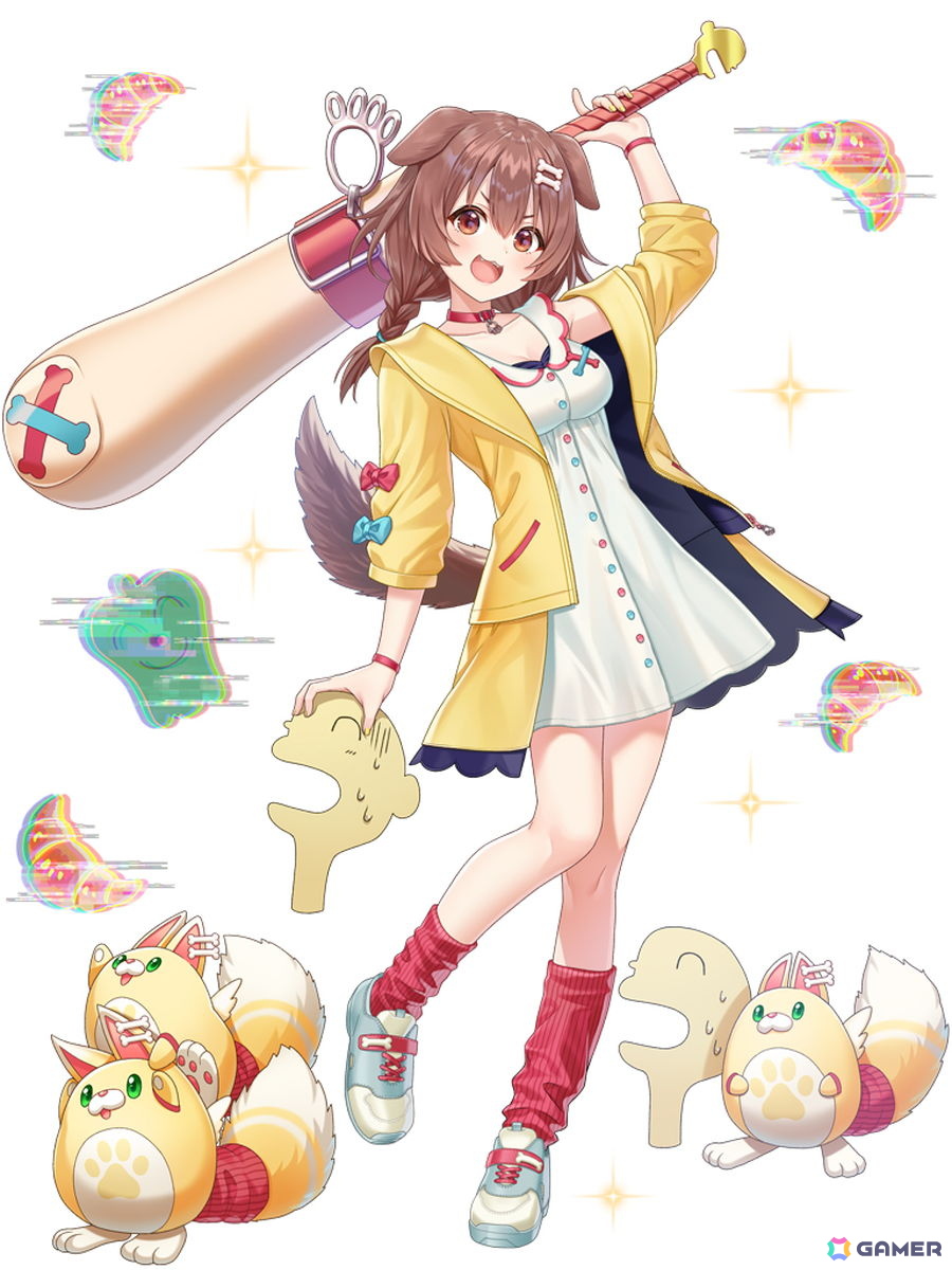 「白猫プロジェクト NEW WORLD'S」白上フブキさん、大神ミオさん、猫又おかゆさん、戌神ころねさんが登場するコラボがスタート!の画像