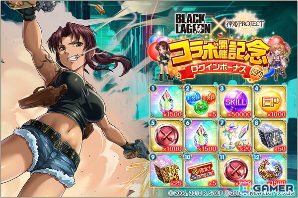 「神姫PROJECT」と「BLACK LAGOON」が開催！レヴィが新神姫として登場の画像5