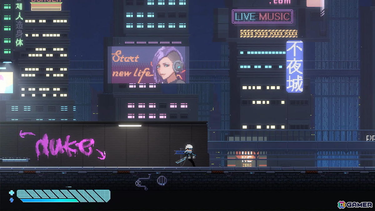 Switch版「Veiled Edge」が9月3日に発売!チャプターごとに異なるゲームプレイやスピーディーな戦闘が楽しめる2DサイバーパンクアクションADVの画像