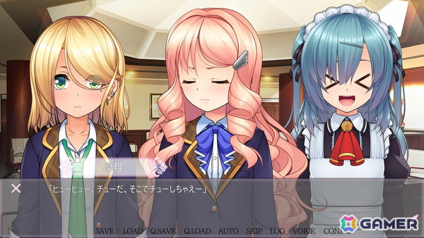 女装シリーズ15周年記念作「女装百合嵐」が9月26日にSteamで配信！反抗的なヤンキー系雄嬢様×気品ただよう王子様系雄嬢様―禁断の女装百合の花園に嵐が吹き荒れるの画像5