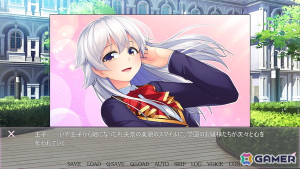 女装シリーズ15周年記念作「女装百合嵐」が9月26日にSteamで配信！反抗的なヤンキー系雄嬢様×気品ただよう王子様系雄嬢様―禁断の女装百合の花園に嵐が吹き荒れるの画像7