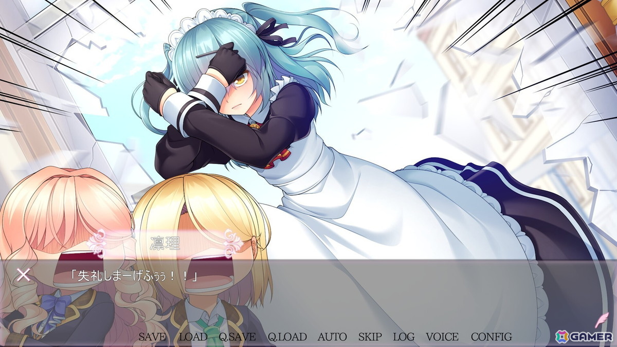 女装シリーズ15周年記念作「女装百合嵐」が9月26日にSteamで配信!反抗的なヤンキー系雄嬢様×気品ただよう王子様系雄嬢様―禁断の女装百合の花園に嵐が吹き荒れるの画像