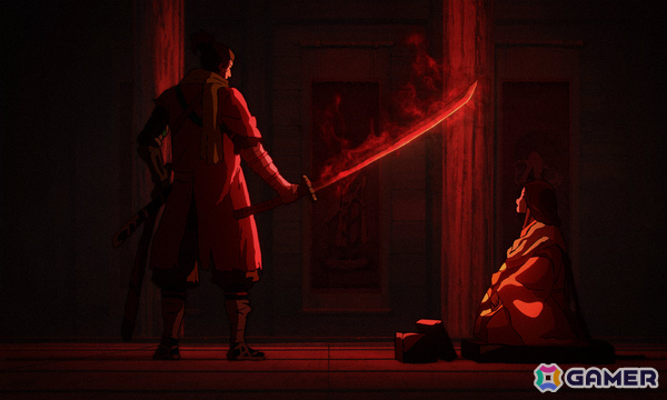 劇場アニメ「SEKIRO: NO DEFEAT」ハラタアツシ氏によるリキッドライトペイントショーPVが解禁！坂本龍一氏の「Blu」と重なり合い“切なさと美しさ”を表現の画像2