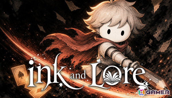 使うと消える消費制カードで戦いながら99階のダンジョンを降りていく絵本ローグライク「Ink ＆ Lore」体験版が9月8日に公開！の画像1