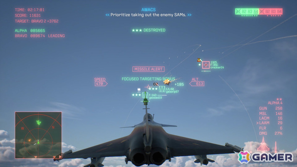 「エースコンバット8」シリーズ史上最大規模のオンラインモードを紹介！世界中の戦闘機ファンと集い共闘や対戦を楽しめるの画像6