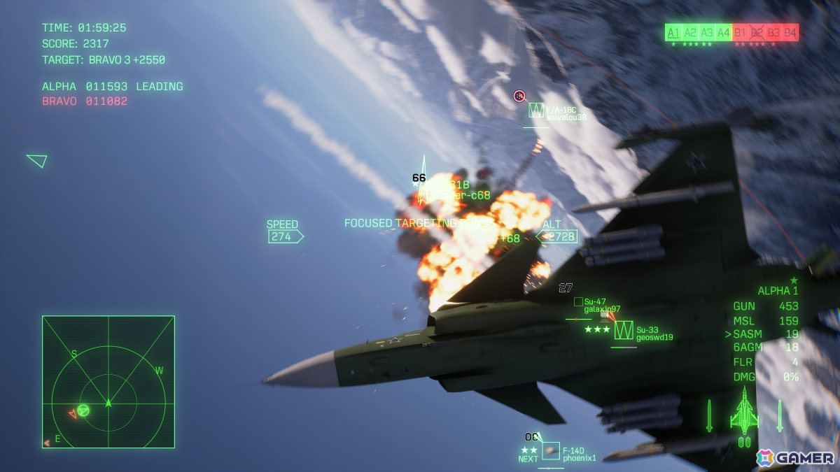 「エースコンバット8」シリーズ史上最大規模のオンラインモードを紹介！世界中の戦闘機ファンと集い共闘や対戦を楽しめるの画像