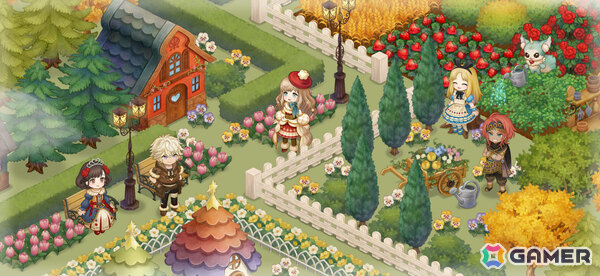 魔法使いとなって街をデザインするファンタジー箱庭シミュレーション「デコレートウィッチ -魔法の庭と不思議な絵本-」が配信！の画像7