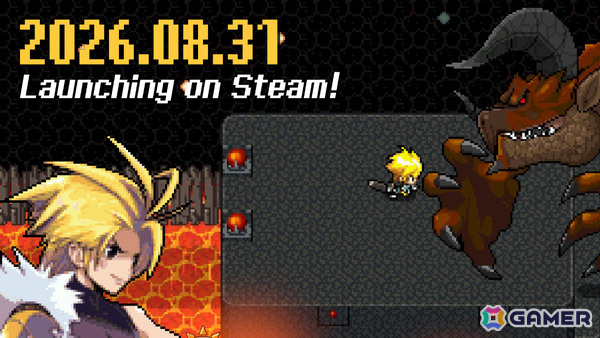 ガラケー向けにリリースされたRPG「ZENONIA 1：記憶の糸」Steam版が発売！原作ならではのドットグラフィックや主要システムはそのままに現行環境へ最適化の画像2