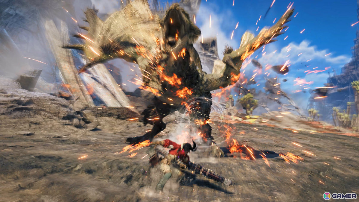 「モンスターハンターワイルズ：アセンダンス」新アクション紹介映像が順次解禁！まずは“ブーストアクション”と大剣アクションの映像が公開の画像2