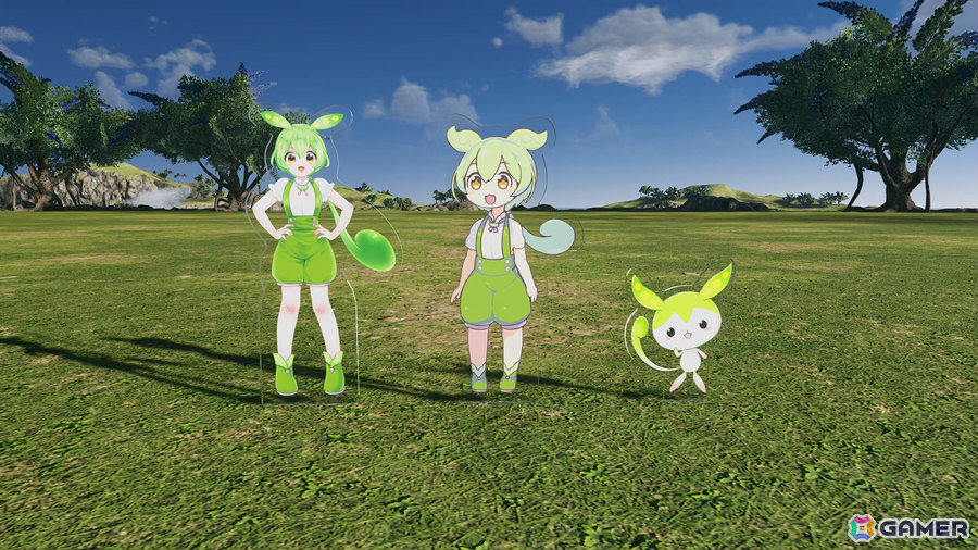 「PSO2 ニュージェネシス」ずんだもんをモチーフにしたヘアスタイルなどを獲得できるコラボイベント「超・ずんだもん祭」が開催！の画像9