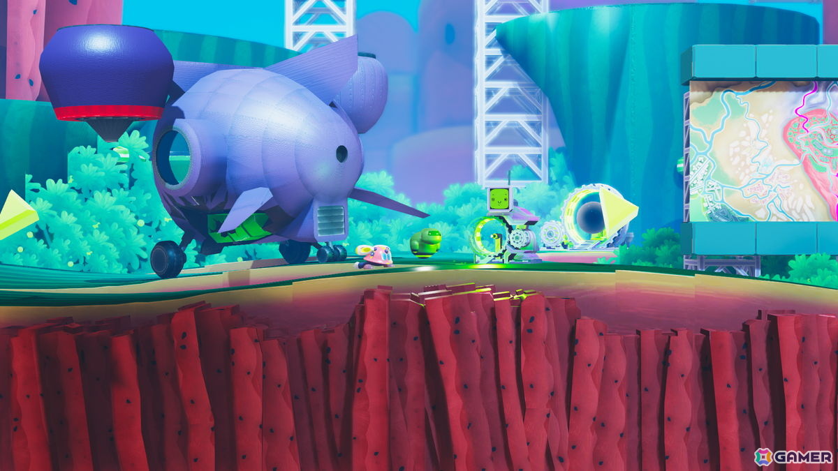 「Fall Up ピョンピョン大冒険」が12月3日に発売！電気ウサギロボットが跳ね回るプラットフォームアクションの画像