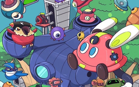 「Fall Up ピョンピョン大冒険」が12月3日に発売！電気ウサギロボットが跳ね回るプラットフォームアクション