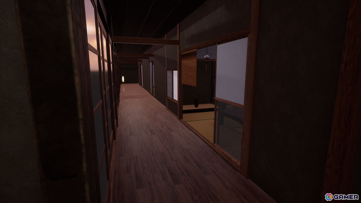 UE5で再現されたリアルな日本家屋が舞台のホラーゲーム「狂い咲き」がSteamで9月4日に配信！迫りくる異形や住民から逃げ延びるステルスプレイに注目の画像3
