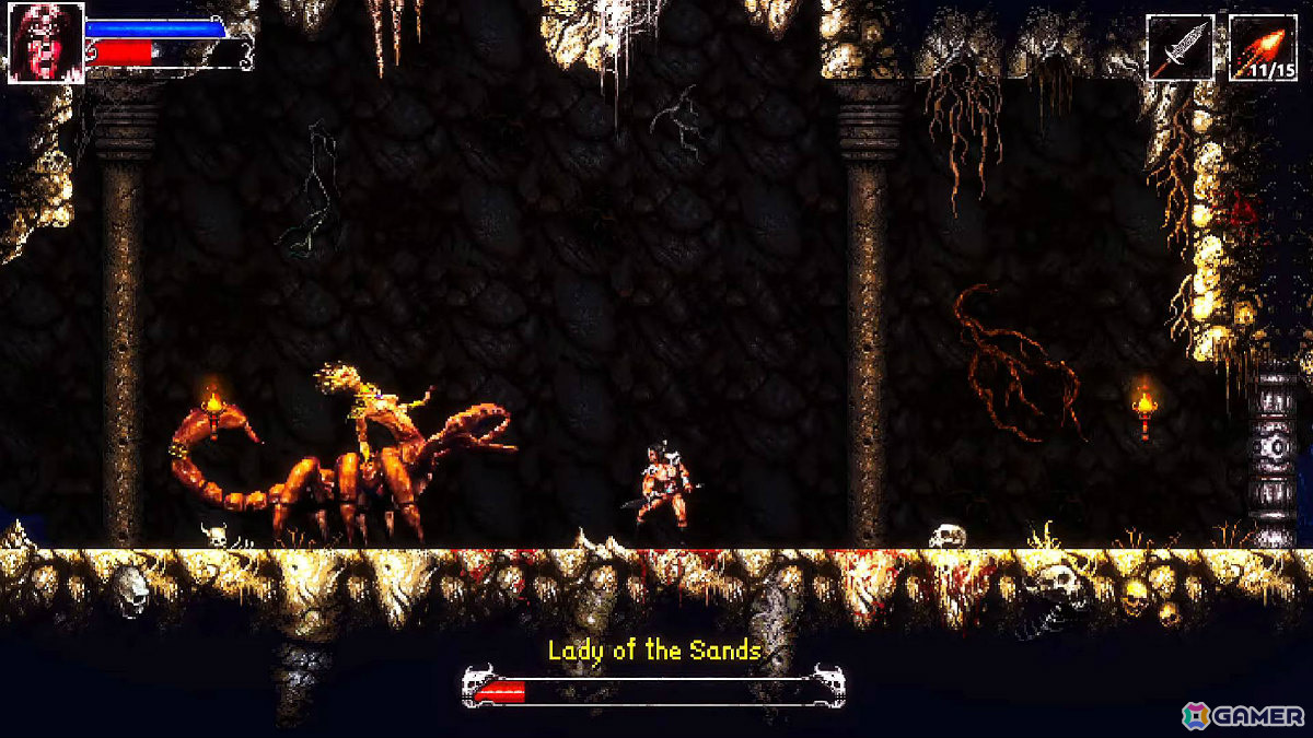 90年代風のドット絵ダークファンタジー・メトロイドヴァニア「ベホルガー2」PS5パッケージ版が12月17日に発売!の画像