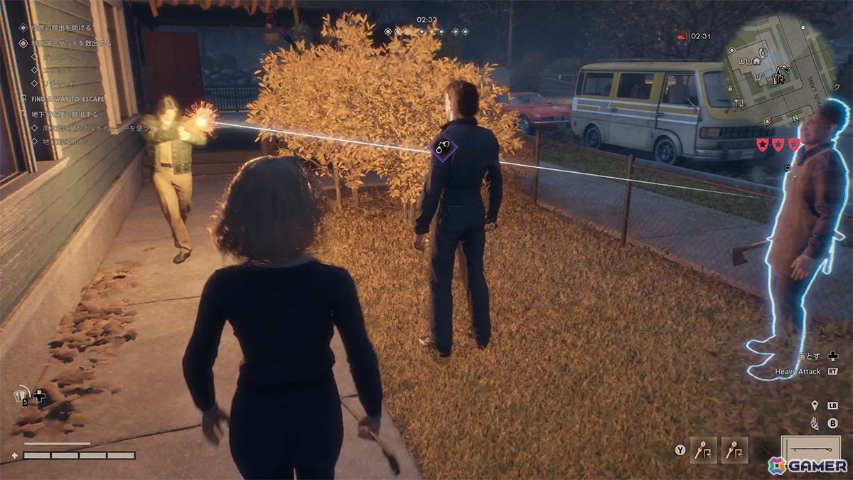 「ハロウィン ザ・ゲーム」先行プレイレポート:見つめて、焦らせ、先回り。“ブギーマン”の狩りをマルチプレイで追体験の画像