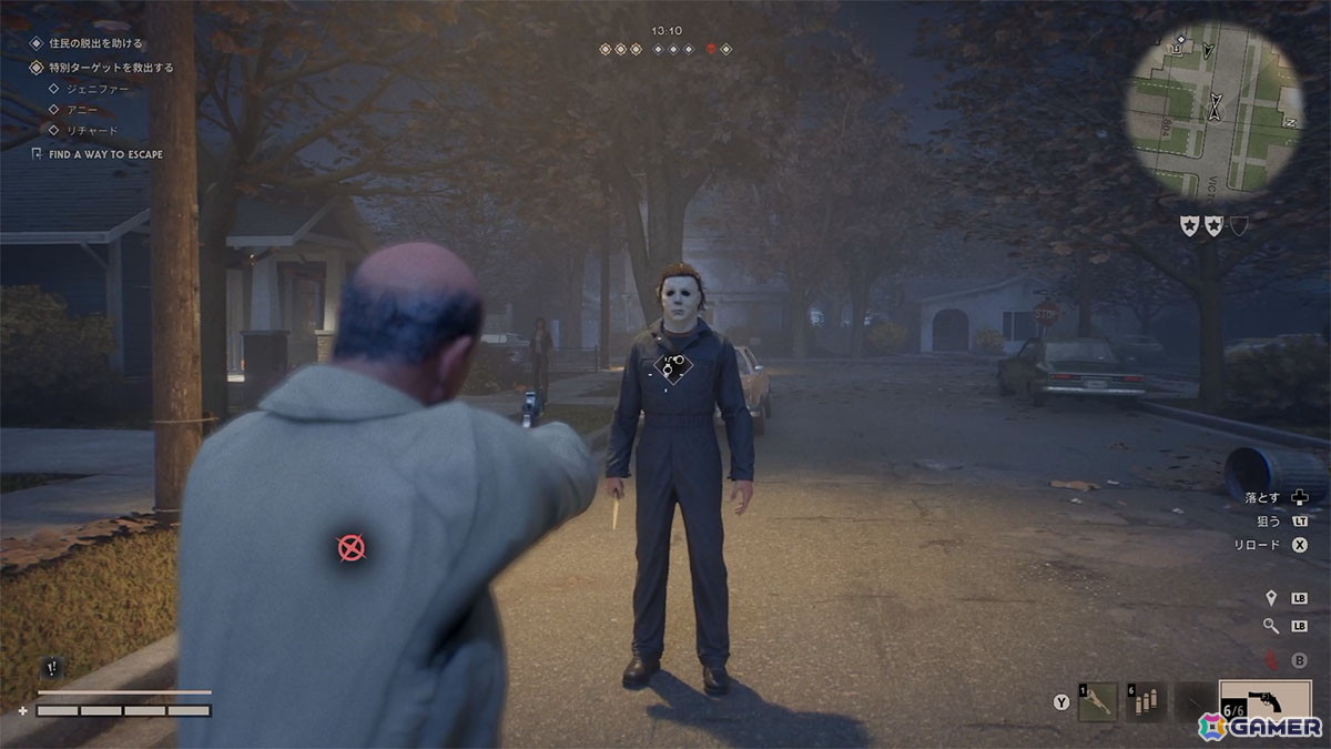 「ハロウィン ザ・ゲーム」先行プレイレポート:見つめて、焦らせ、先回り。“ブギーマン”の狩りをマルチプレイで追体験の画像