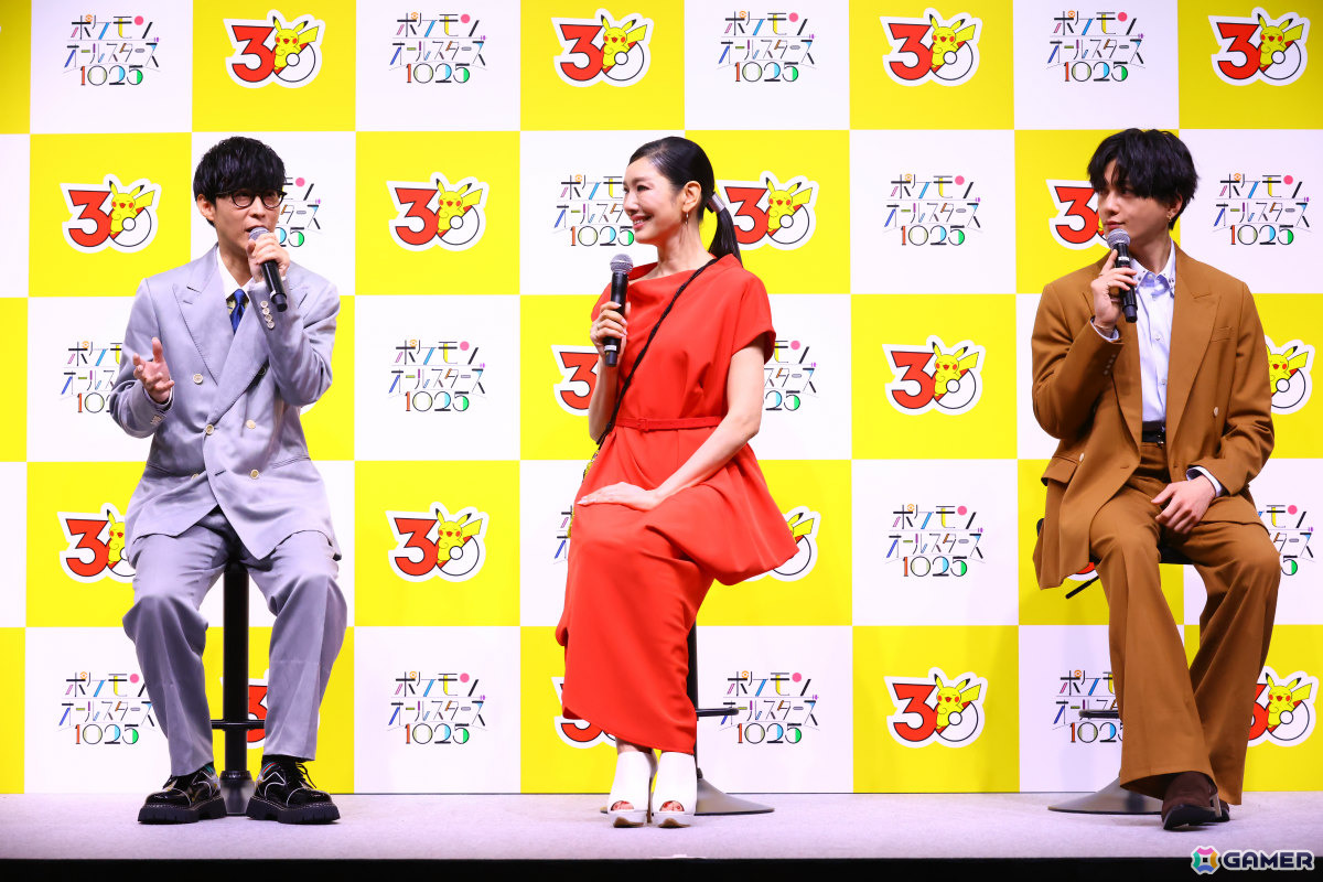 「ポケモンオールスターズ1025」ミュージックビデオ公開記念発表会のレポートが公開！オーイシマサヨシさん、アンミカさん、八木勇征さんが登壇の画像