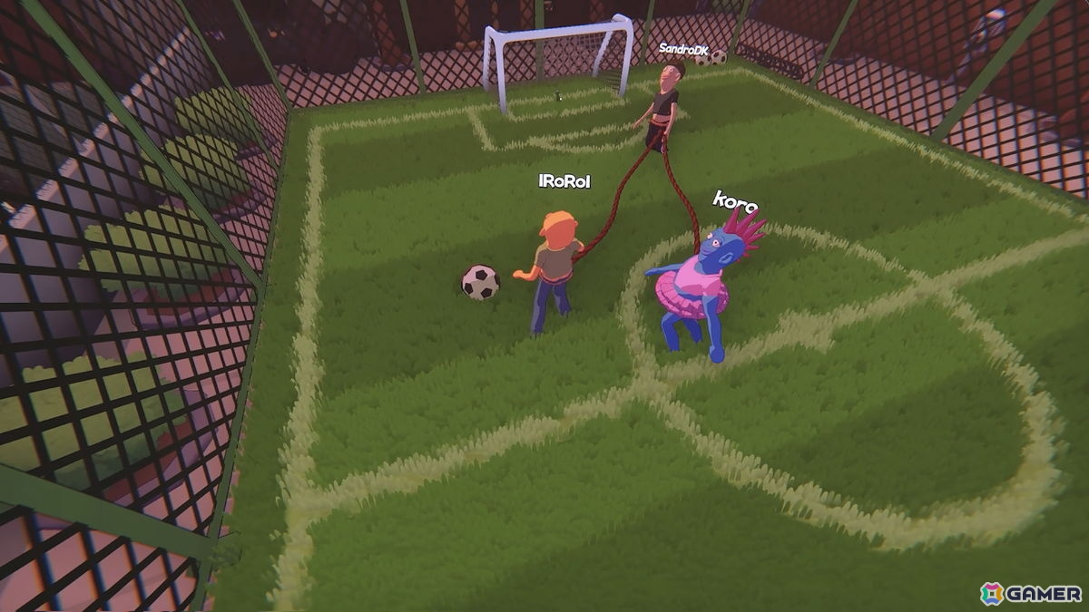 ロープで繋がった酔っぱらいを操作して帰宅を目指せ！4人協力アクション「Friendly Steps」がSteamで配信の画像11