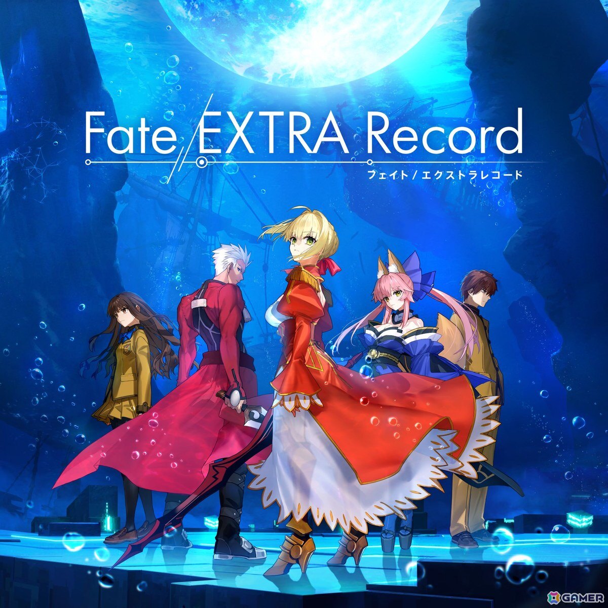 「Fate/EXTRA Record」は2027年1月28日に発売！シナリオの増強×キャラグラフィックの刷新×戦略性が高まったデッキ構築型コマンドカードバトルでフルリメイクの画像